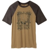 prAna Heathered Raglan T-Shirt - Short Sleeve (For Men)