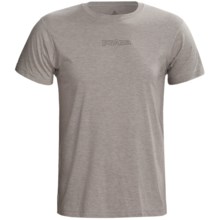 prAna Heathered T-Shirt - Short Sleeve (For Men) in Khaki Totem - Closeouts