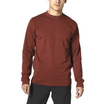 prAna Heritage T-Shirt - Long Sleeve (For Men) in Brick