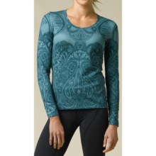 prAna Jessie Shirt - Long Sleeve (For Women) in Mystic - Closeouts