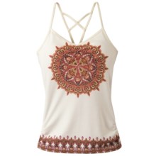 prAna Leyla Tank Top - Built-In Shelf Bra (For Women) in Winter Medallion - Closeouts