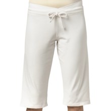 prAna Mara Crossover Waist Knickers - Chakara (For Women) in White - Closeouts