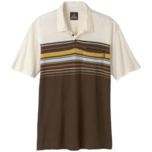 prAna Marco Polo Shirt -  Slub Organic Cotton, Short Sleeve (For Men) in Epresso - Closeouts