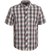 prAna Milo Shirt - Organic Cotton, Short Sleeve (For Men) in Rust - Closeouts