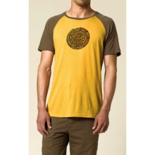 prAna Nautilus T-Shirt - Short Sleeve (For Men) in Mustard - Closeouts