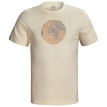 prAna Organic Crew Neck T-Shirt - Organic Cotton, Short Sleeve (For Men) in Stone Globe - Closeouts