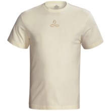prAna Organic Crew Neck T-Shirt - Organic Cotton, Short Sleeve (For Men) in Stone Sharma - Closeouts