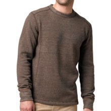 prAna Owen Sweater - Wool Blend (For Men) in Espresso Heather - Closeouts