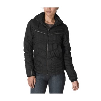 prAna Quilted Powder Parka Jacket - Insulated (For Women) in Black