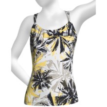 prAna Quinn Top - Sleeveless (For Women) in Beluga Burst Print - Closeouts