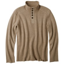 prAna Redford Sweater (For Men) in Khaki Heather - Closeouts