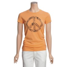 prAna Retro Shirt - Organic Cotton, Short Sleeve (For Women) in Tangerine - Closeouts