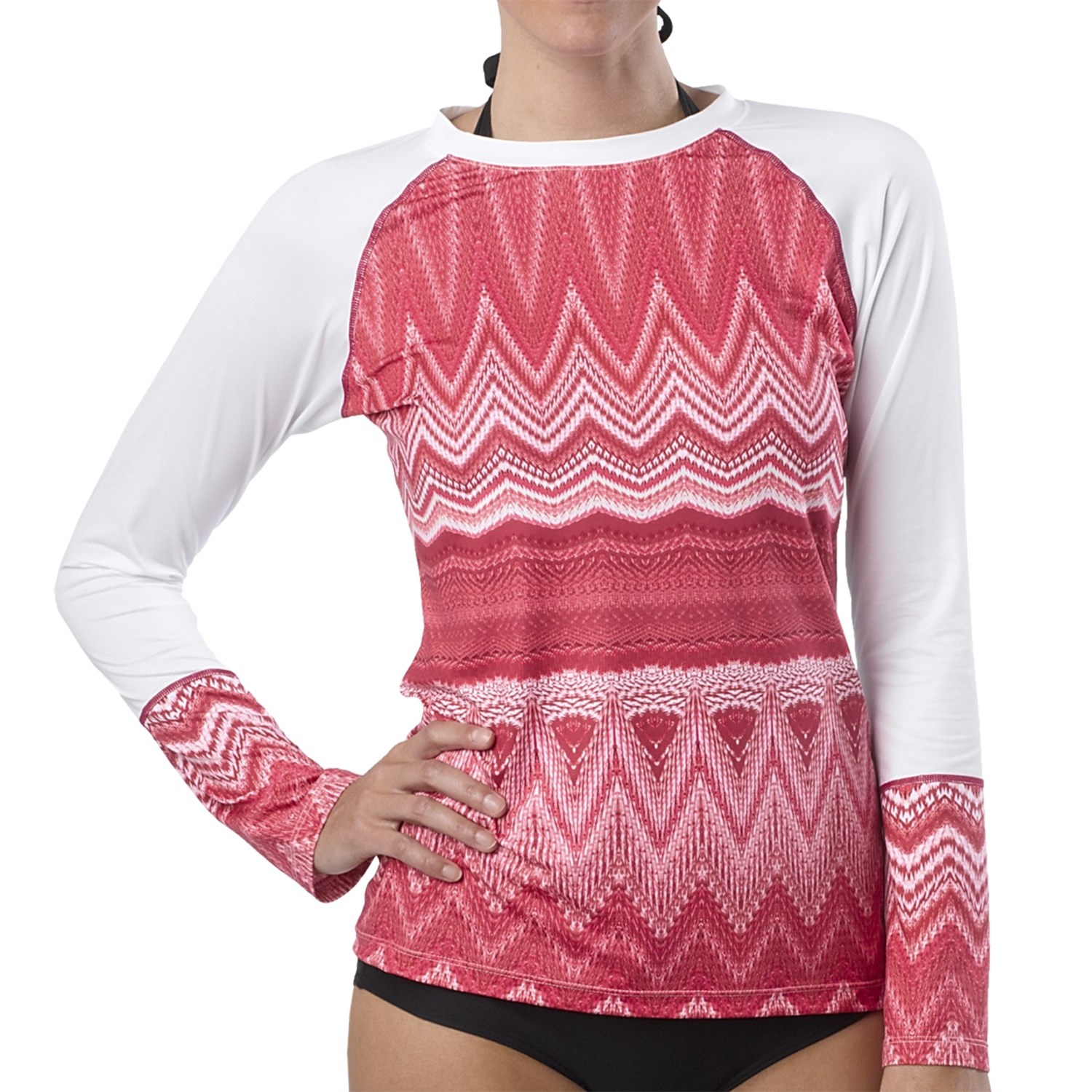 white long sleeve sun shirt