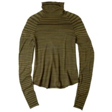 prAna Sereta Turtleneck - Long Sleeve (For Women) in Ivy - Closeouts