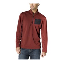 prAna Stinger Pullover Shirt - Zip Neck, Long Sleeve (For Men) in Brick - Closeouts