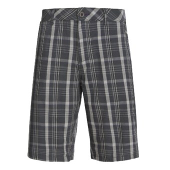 prAna Wesley Shorts - Organic Cotton (For Men) in Charcoal