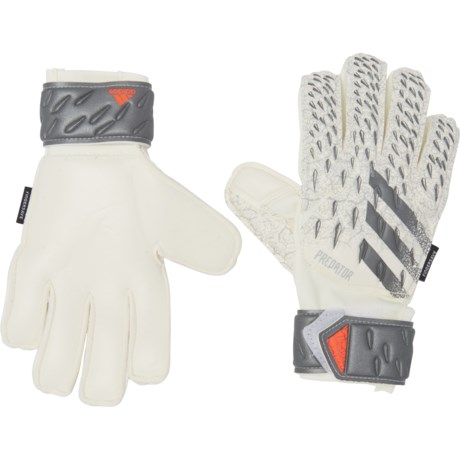 Adidas Predator GL Match Fingersave(R) Junior Goalkeeper Gloves (For Kids) - WHITE (3 )