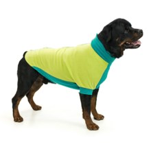 Premier Pet Fido Fleece Dog Sweater - Large Dogs, Size 24/26 in Limey Bones - Closeouts