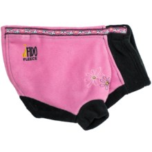 Premier Pet Fido Fleece Dog Sweater - Size 12 in Pink Zinnias - Closeouts
