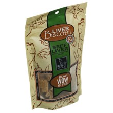 Premier Pet Liver Biscotti Bow Wow Bites - Wheat- and Egg-Free Recipe, 3.5 oz. in See Photo - Closeouts