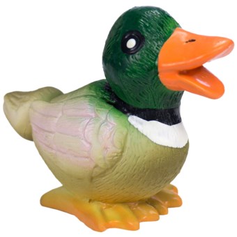 Premier Pet Squeeze Meeze Dog Toy - Latex in Duck