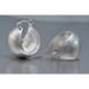 Prime Art Sterling Silver Hoop Earrings
