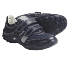 Primigi Bork Shoes - Leather-Canvas (For Little Boys) in Blue - Closeouts