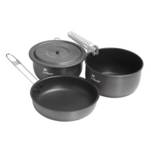 Primus Litech Super Cook Set - 3-Piece, Titanium Non-Stick Coating in See Photo - Overstock