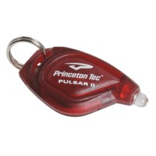 Princeton Tec Pulsar II LED Key Chain Light in Red/White Led - Closeouts