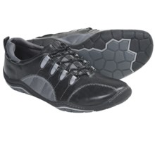 Privo by Clarks Freeform Sneakers - Leather (For Women) in Black - Closeouts