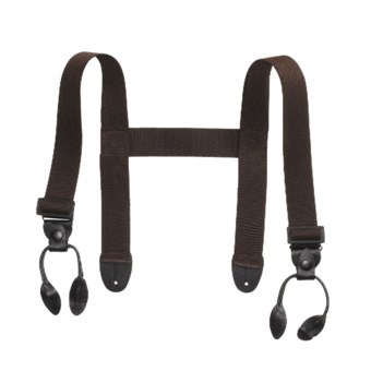 Pro Gear Wader Suspenders in Brown