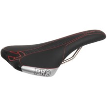 PRO Turnix Hollow-Titanium Rail Saddle in Black - Closeouts