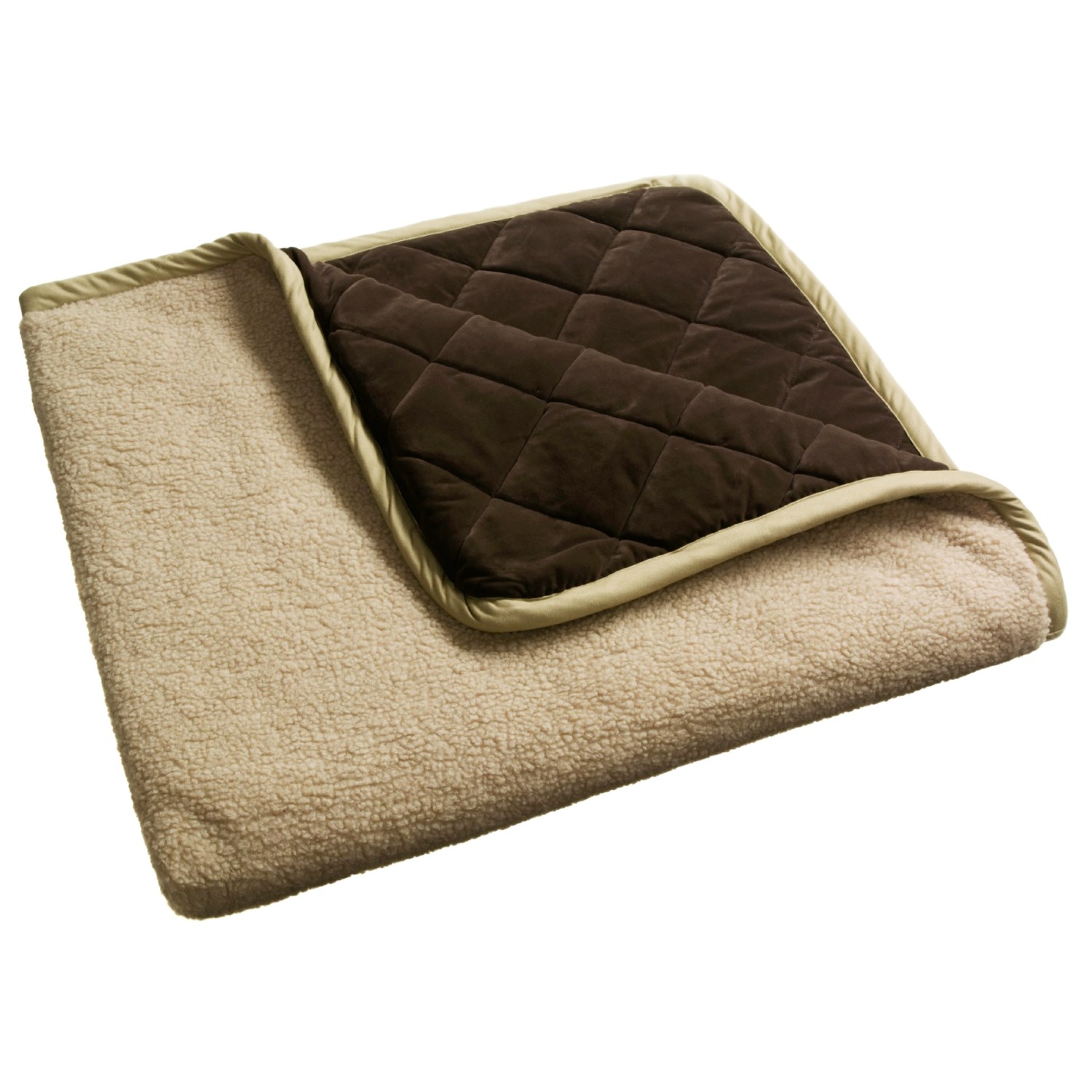 Orvis Microfiber Throw Blanket 48x56", Reversible 1070D Save 36