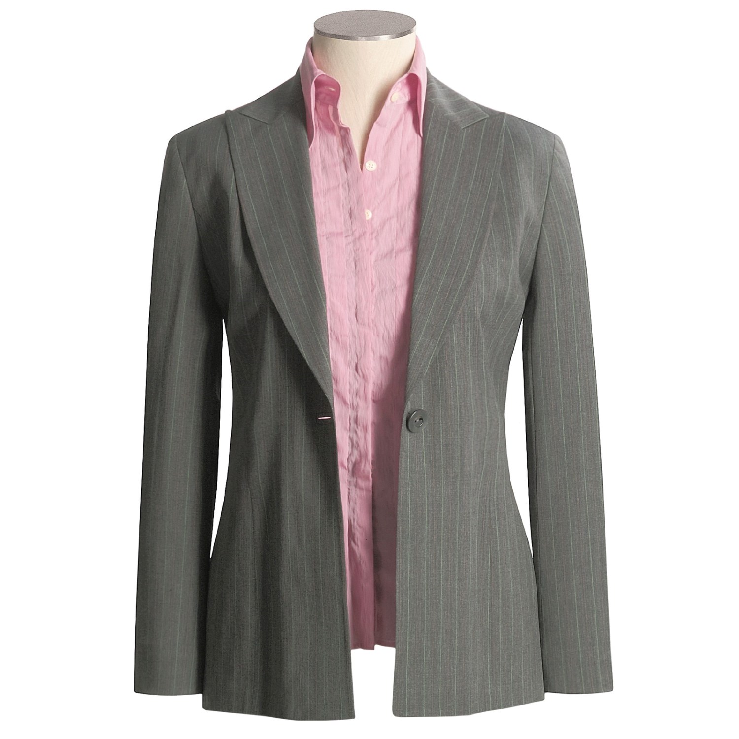 Austin Reed Classics Grey Pinstripe Blazer (For Women) 10951 Save 61