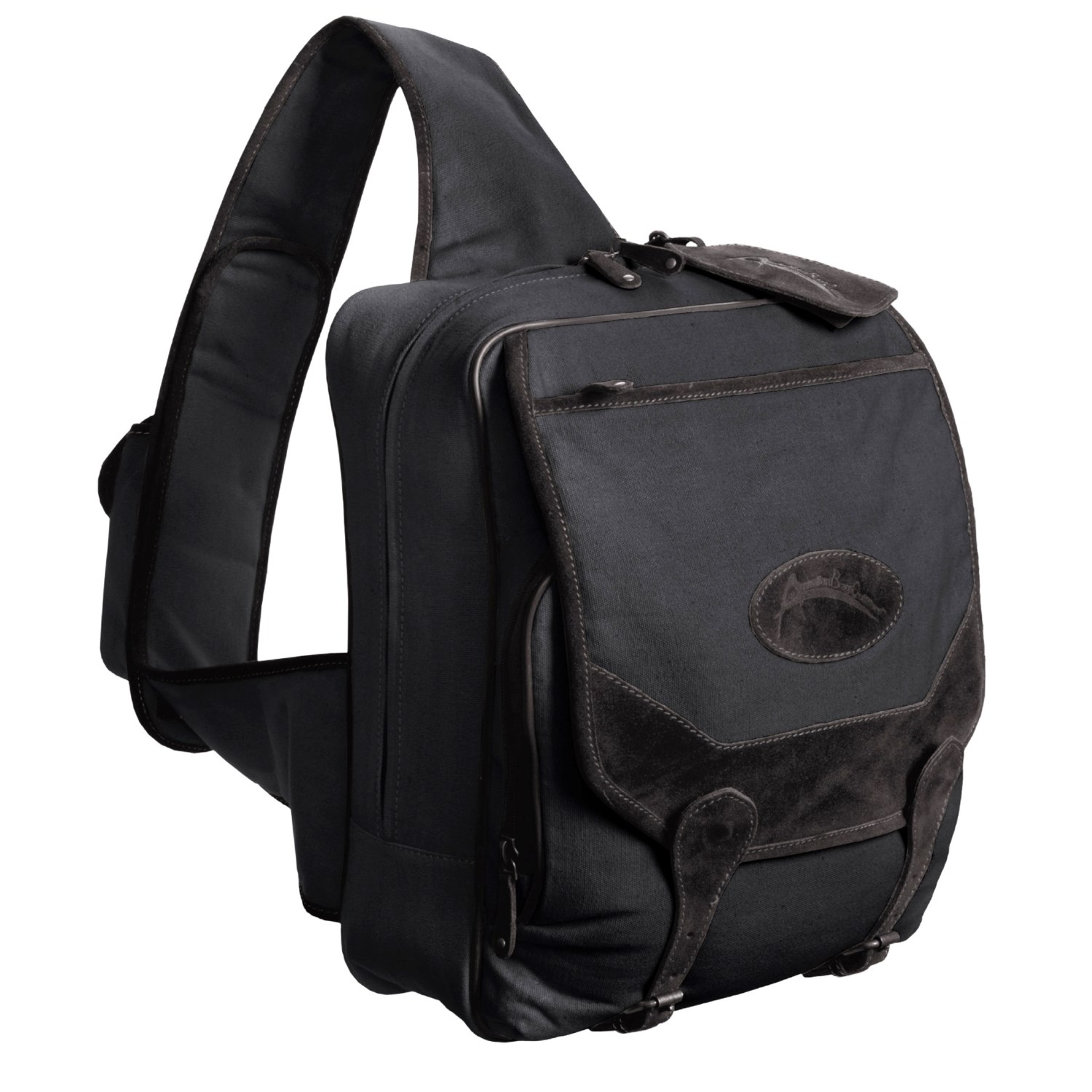 Australian Bag Outfitters Jackaroo Messenger Bag - Canvas, Leather Trim 1104W - Save 42%