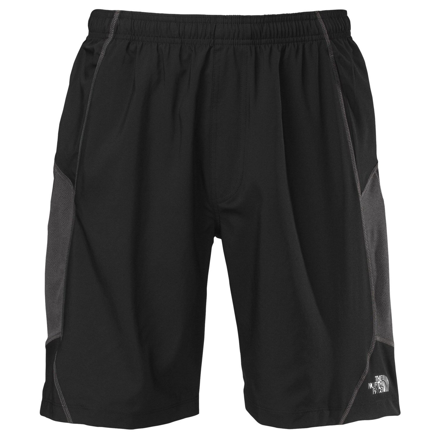 black north face shorts mens