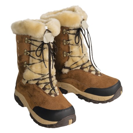 womens snow boots extra wide width