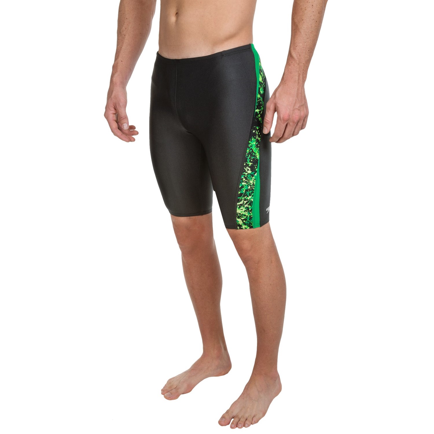 Speedo PowerFLEX Splatter Splash Jammer Swimsuit (For Men) 122NN Save 58