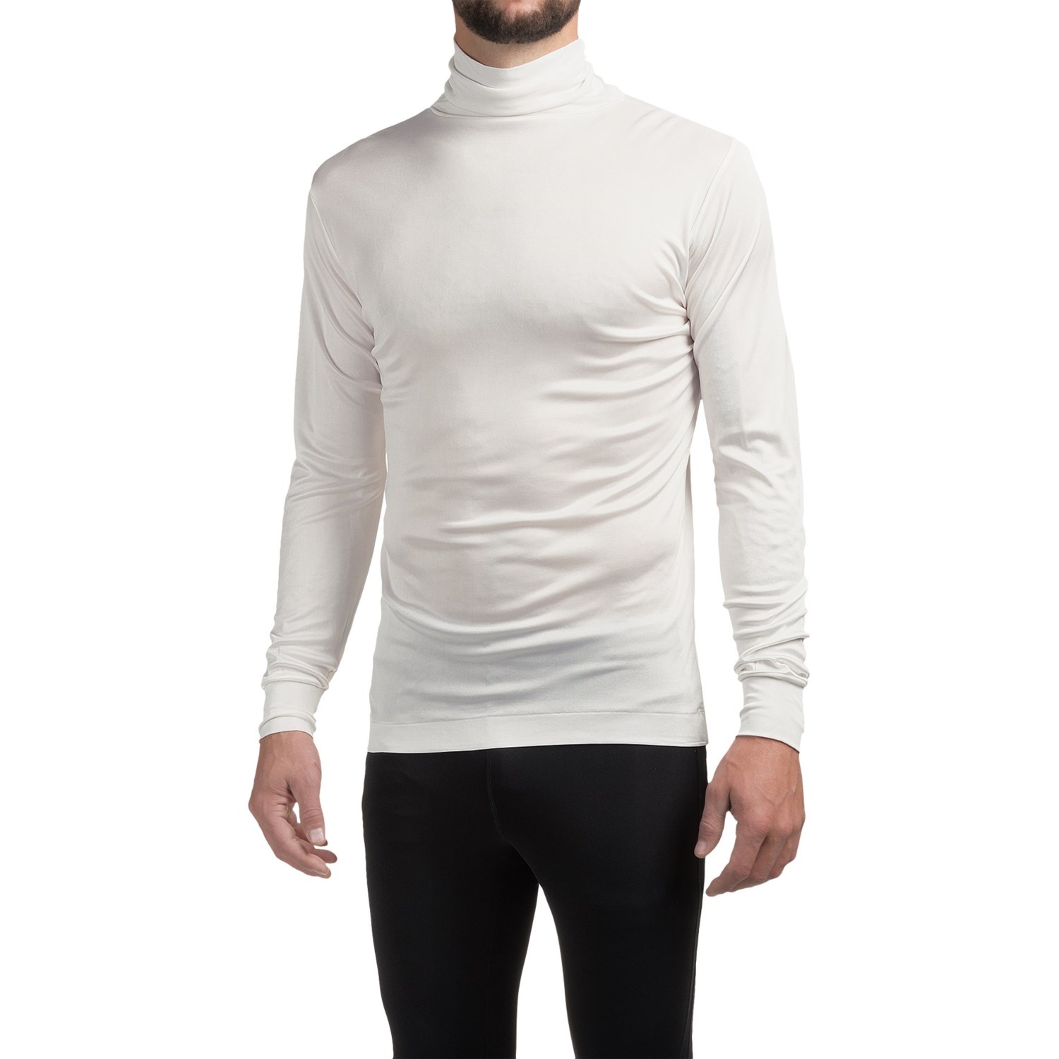 Terramar Silk Interlock Turtleneck (For Men) 13274 Save 91