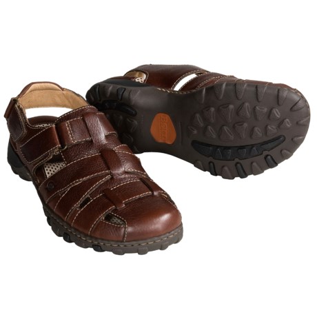 finally! - Born Newman Fisherman Closed-Toe Sandals - Leather (For Men ...
