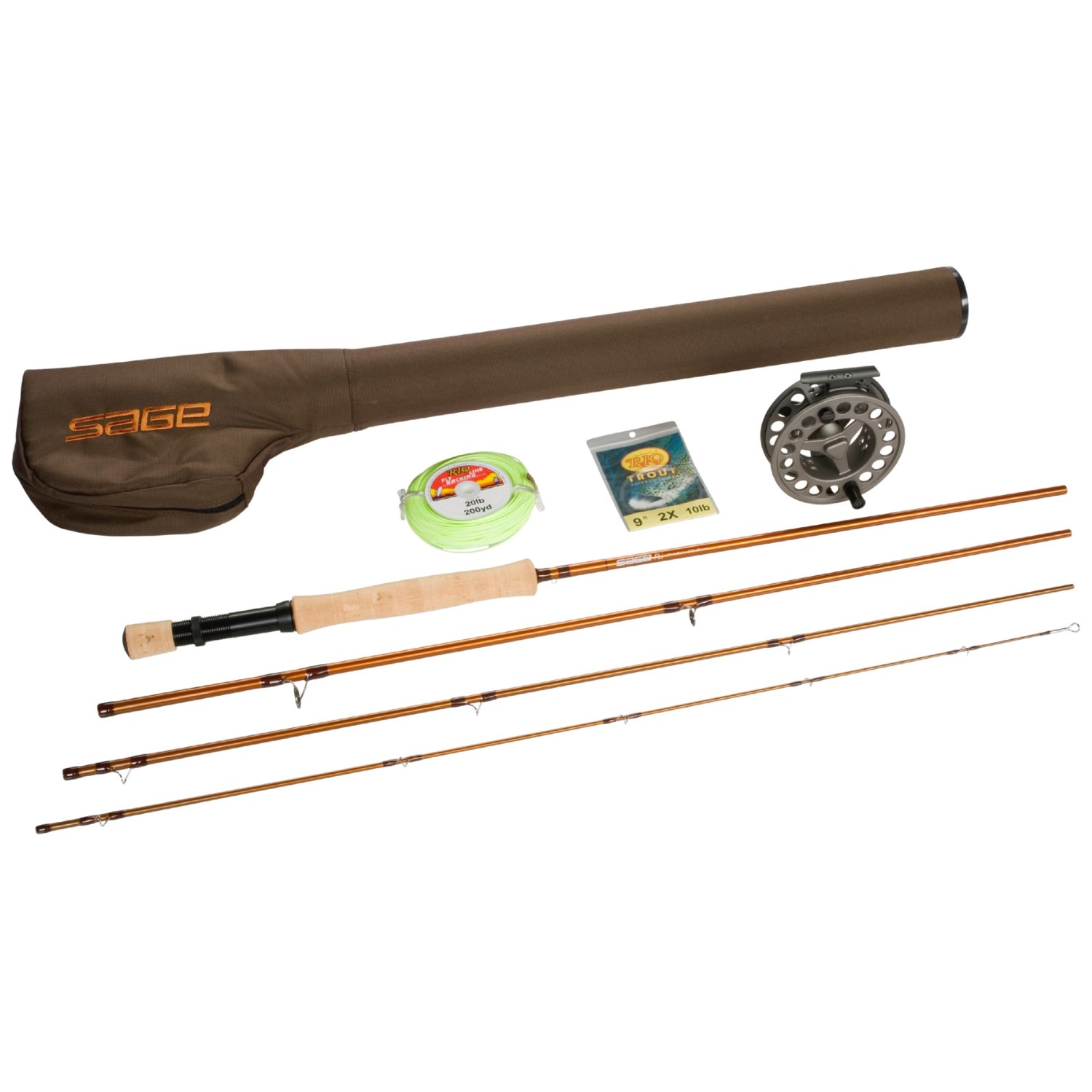 Sage Fli Fly Fishing Rod with 1800 Series Reel Fly Fishing Outfit 4Piece, 9' 9wt 1409D Save 30