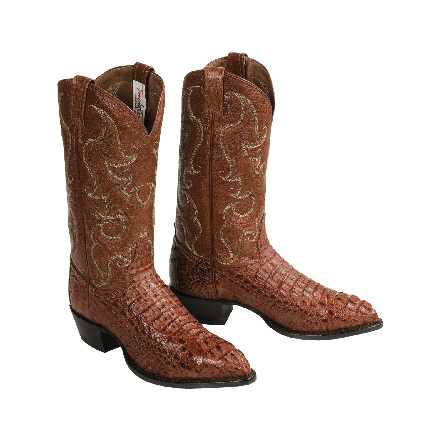 Tony Lama Hornback Caiman Western Boots (For Men) 1461V Save 33