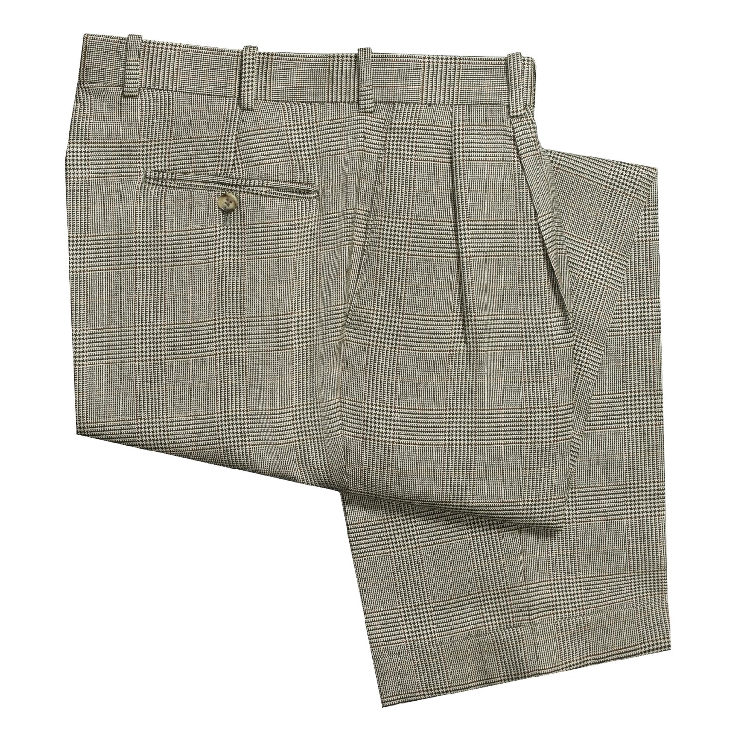 Berle Glen Plaid Dress Pants (For Men) 1612C Save 68
