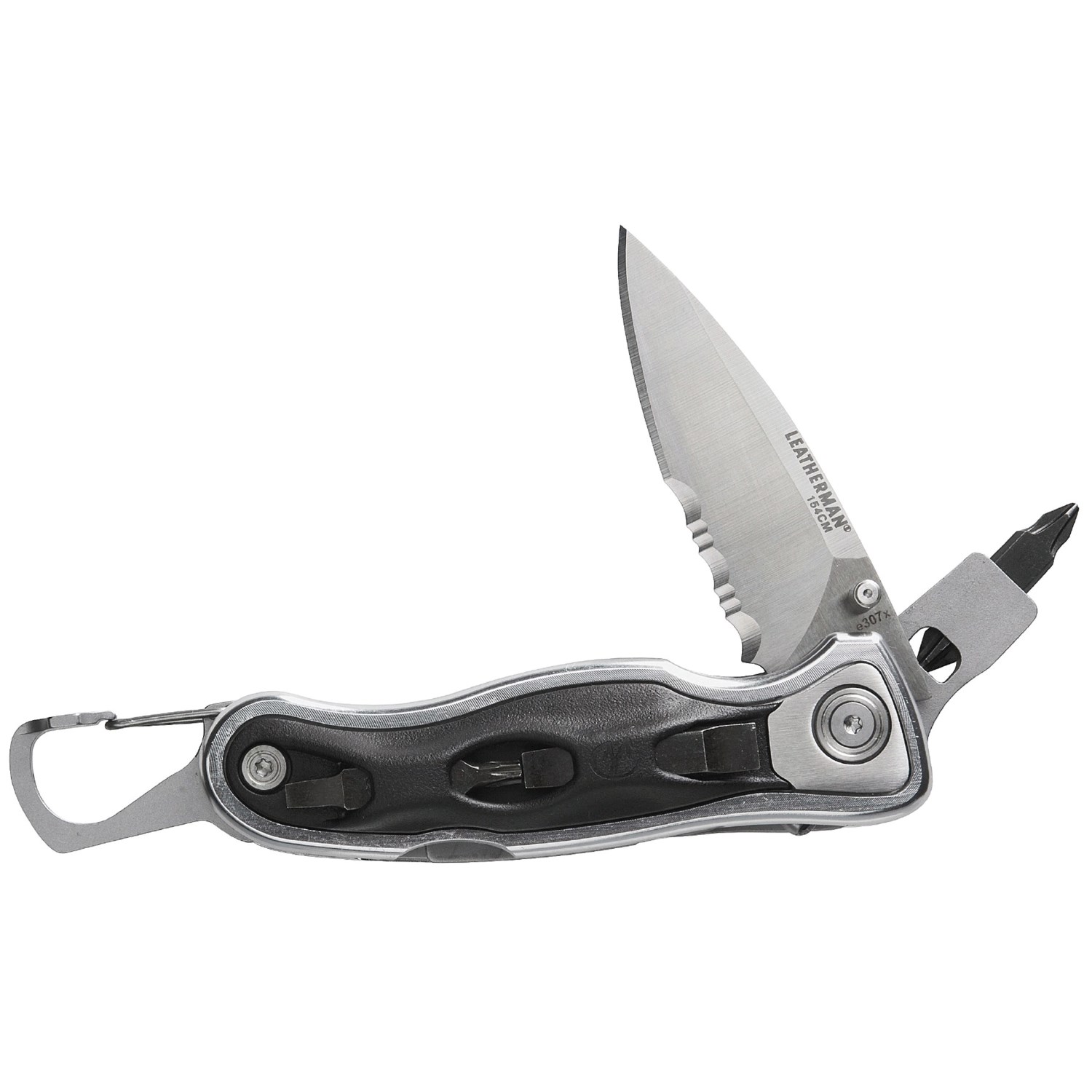 Leatherman E306 Pocket Knife with Bit Driver Combo Blade 1680R Save 41