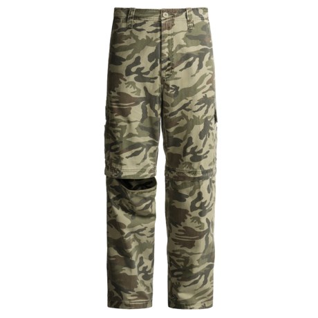 mens walking trousers with zip off legs