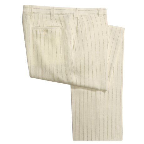 yellow pinstripe pants