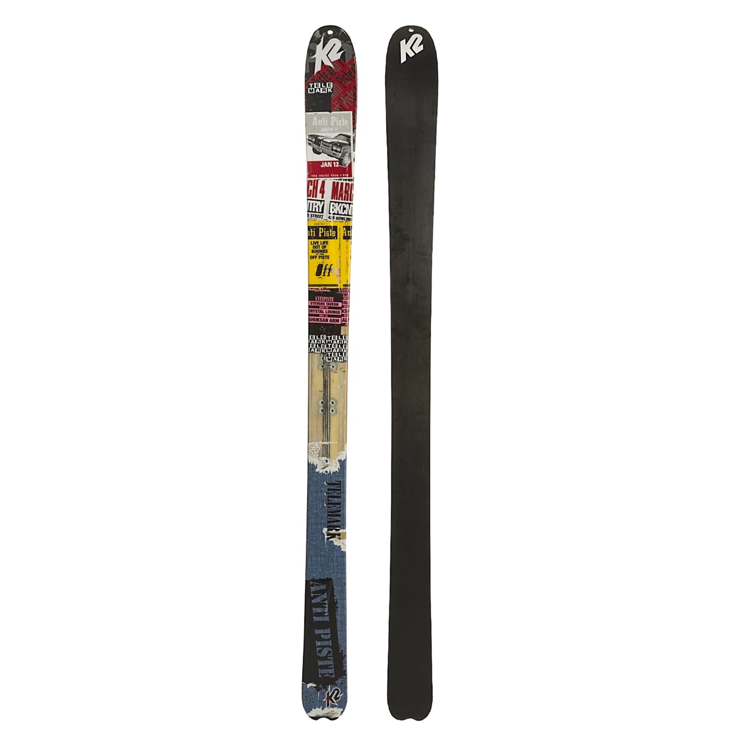 K2 Anti Piste Telemark Skis (For Men) 1860H Save 41
