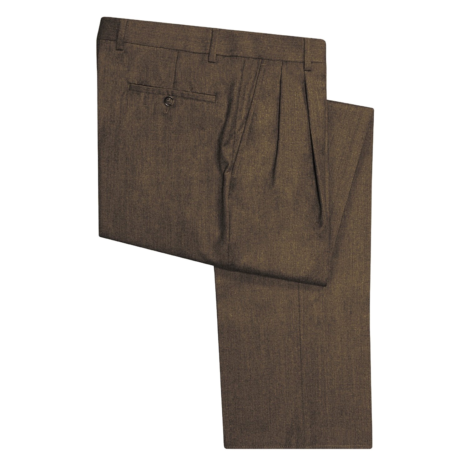 pleated flannel pants