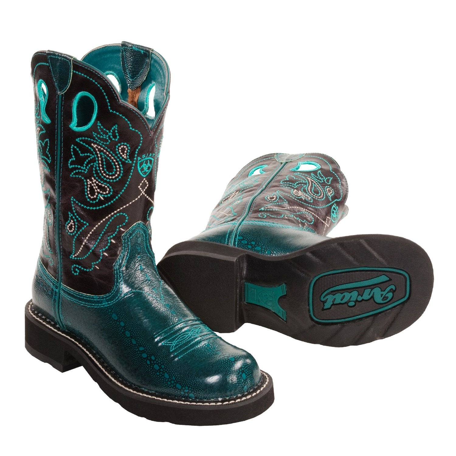 Ariat ProBaby Paisley Boots (For Women) 1868Y Save 42