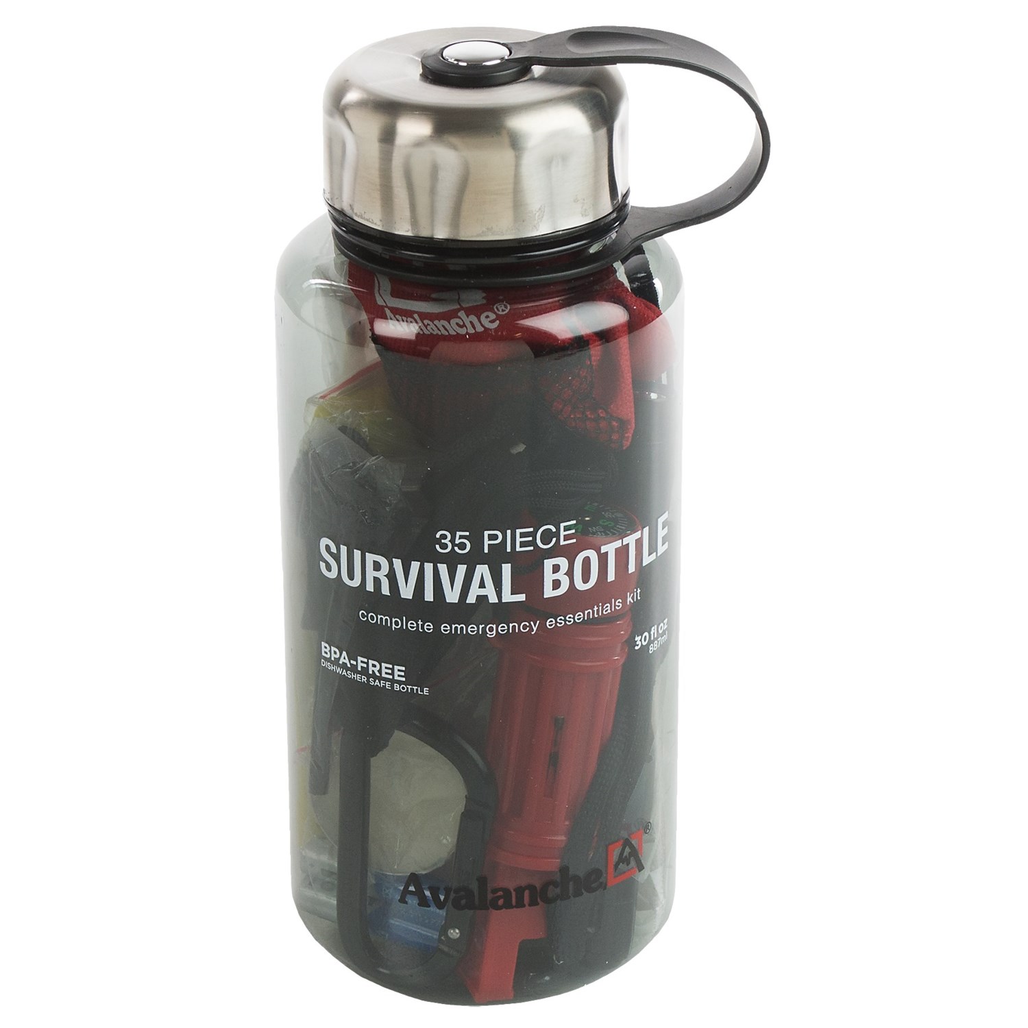 Avalanche Outdoor Camping Survival Kit Bottle 190XN Save 48